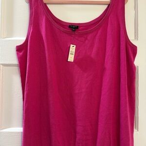 Talbots Ribbed Pink Sweater Vest